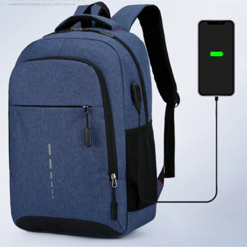 Unisex Large Capacity Fashion Backpack – Travel Laptop School Bag for Men & Women Students