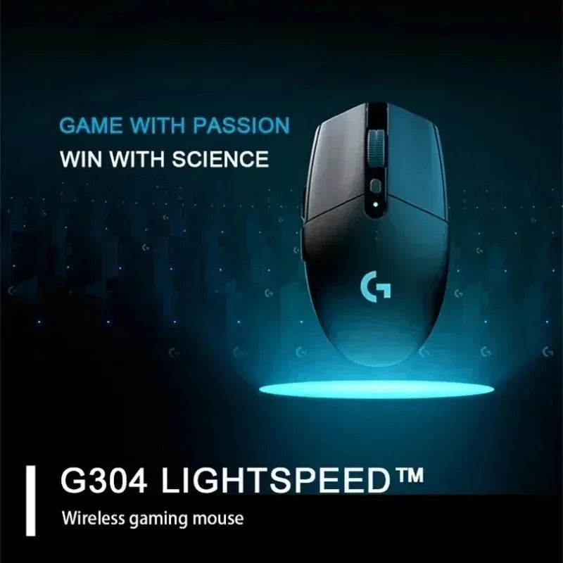 LOGITECH G304/G305 LIGHTSPEED Wireless Gaming Mouse HERO 12K Sensor 12000DPI 6 Programmable Buttons