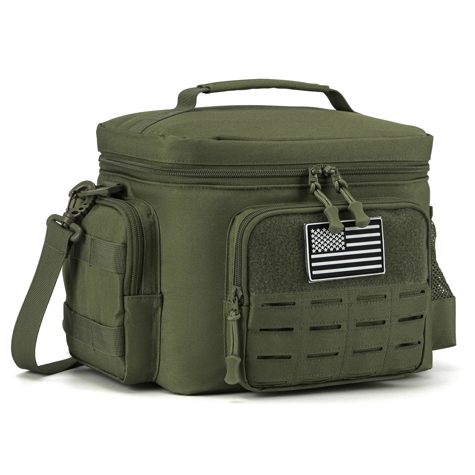 Tactical Lunch Box for Men/Women Outdoor Heavy Duty Insulated Thermal Cooler Bag Work Picnic Camping