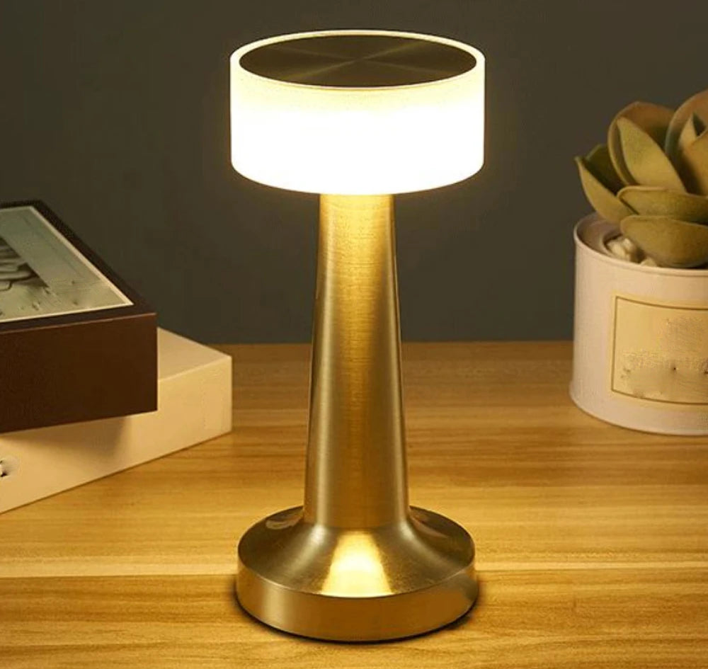 Stylish LED Table Lamp – Rechargeable Touch Night Light for Bedroom, Desk & Ambient Home Lighting