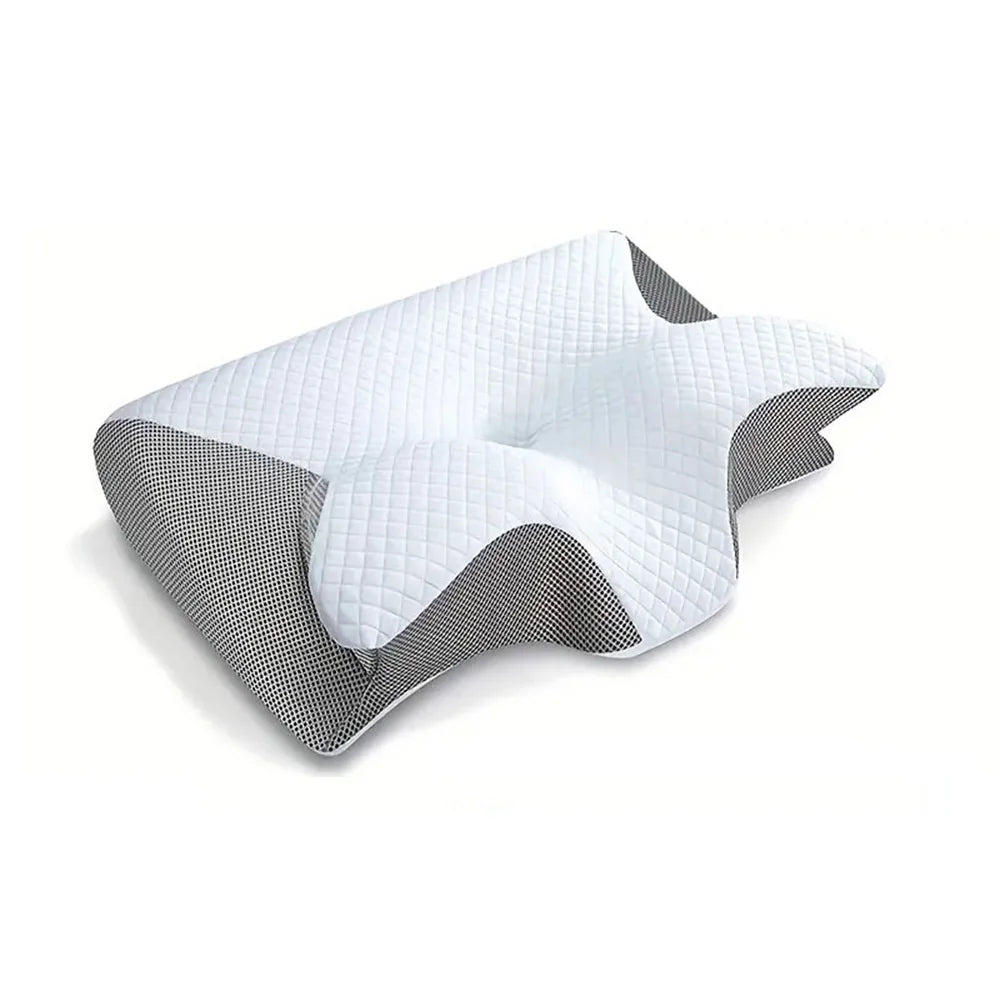 Memory Foam Cervical Pillow – Ergonomic Contour Orthopaedic Neck Pillow for Pain Relief & Support