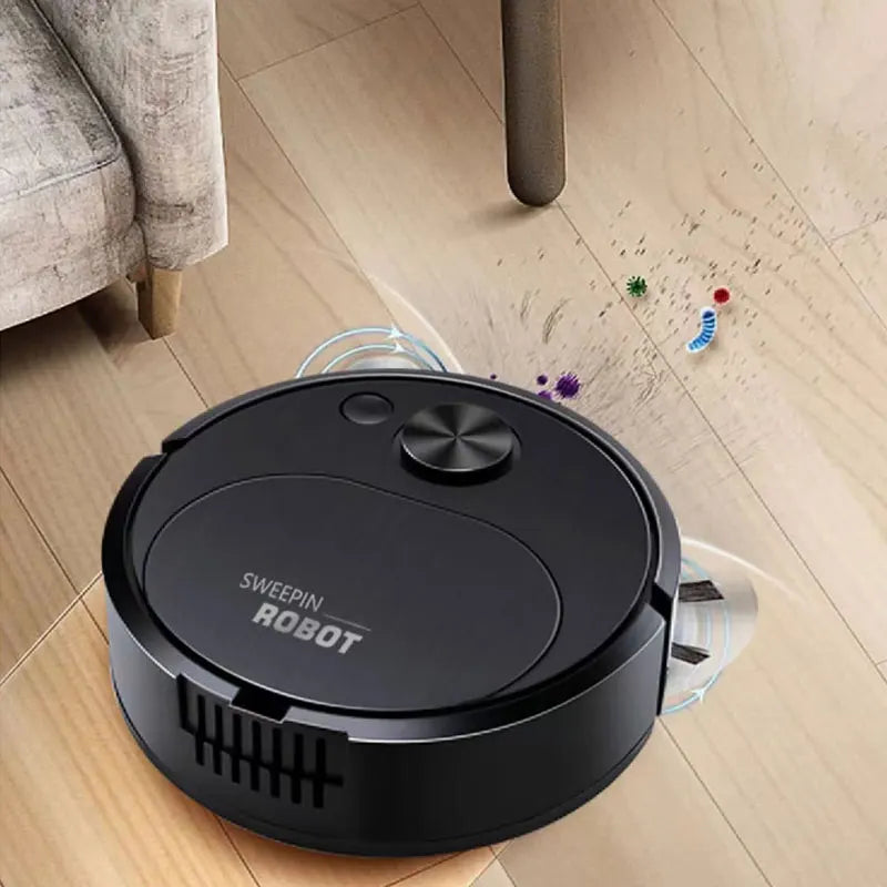 Effortless Cleaning USB 3-in-1 Smart Robot Vacuum Cleaner – Mopping | Sweeping | Vacuuming