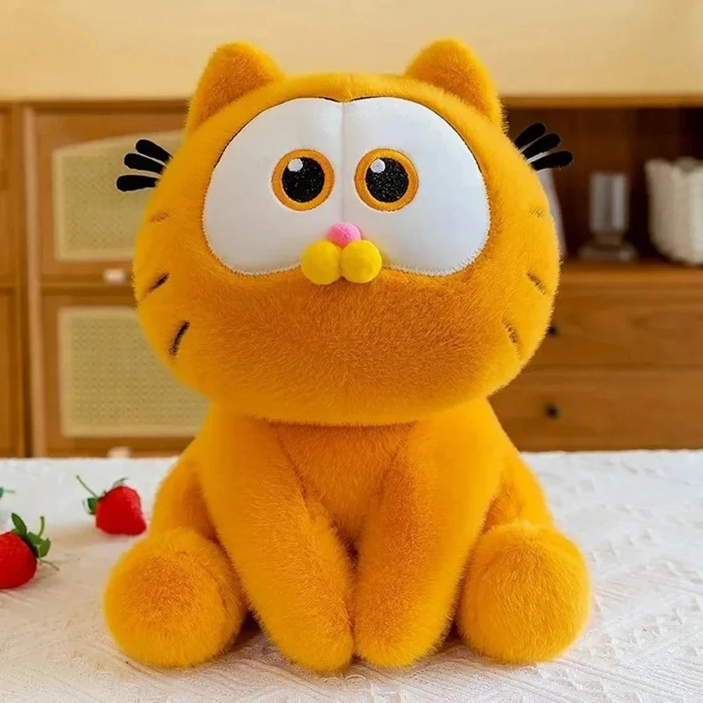 GARFIELD Plush Doll Kawaii Stuffed Cat Toy Cute Cartoon Anime Plushie Decoration Gift for Kids