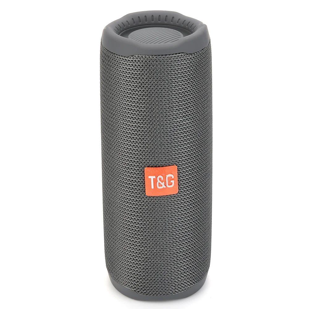 TG365 Bluetooth Speaker – Dual Bass, Wireless Subwoofer, Waterproof, LED, Outdoor Boombox with FM & AUX