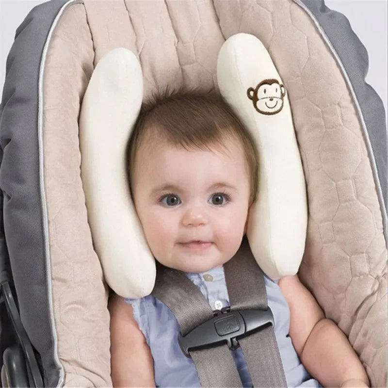 Baby Car Seat Pillow for Infant & Toddler | Head & Neck Support Cushion for Stroller Travel