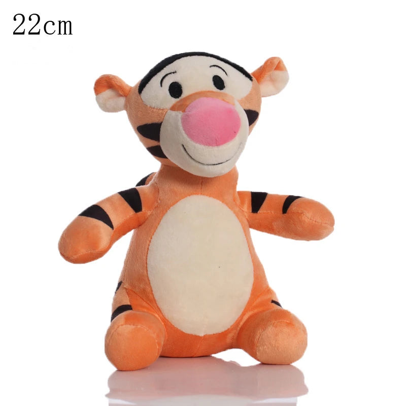 Cartoon Animation BEAR TIGER DONKEY PIGLET Plush Dolls 20cm Soft Stuffed Toy Comfortable for Kids