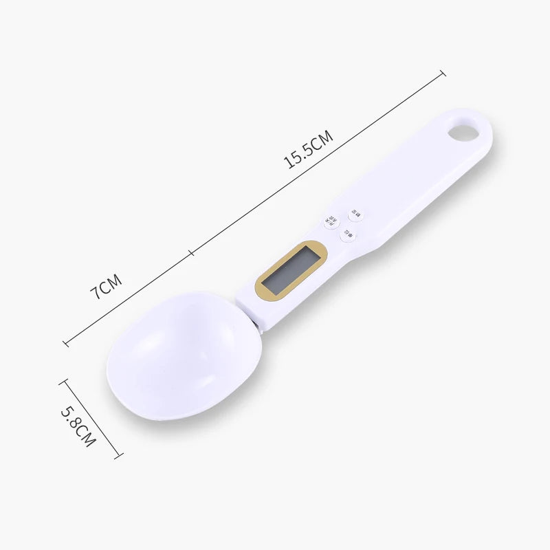 Electronic Kitchen Scale 500g 0.1g LCD Digital Measuring Spoon for Coffee Milk Flour Baking