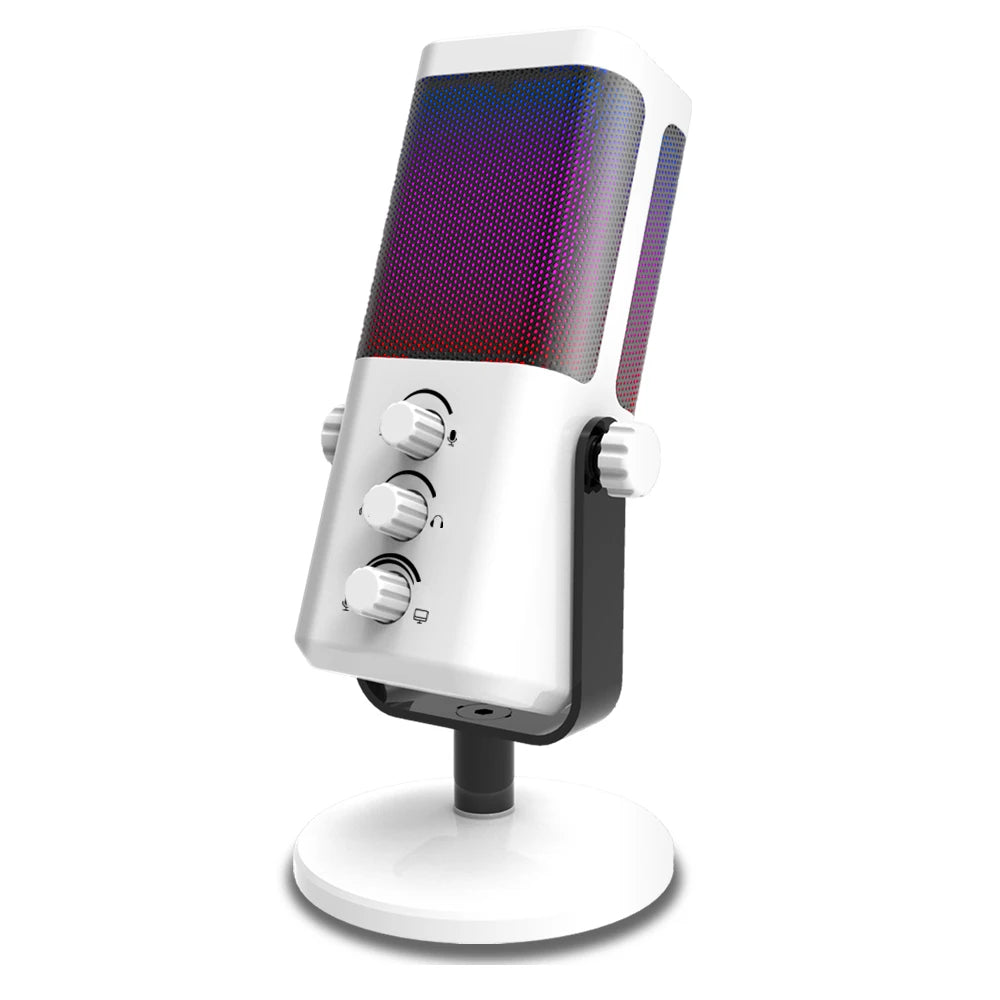 Professional USB XLR Gaming Microphone for PC PS5 PS4 Streaming Podcasting Recording Studio