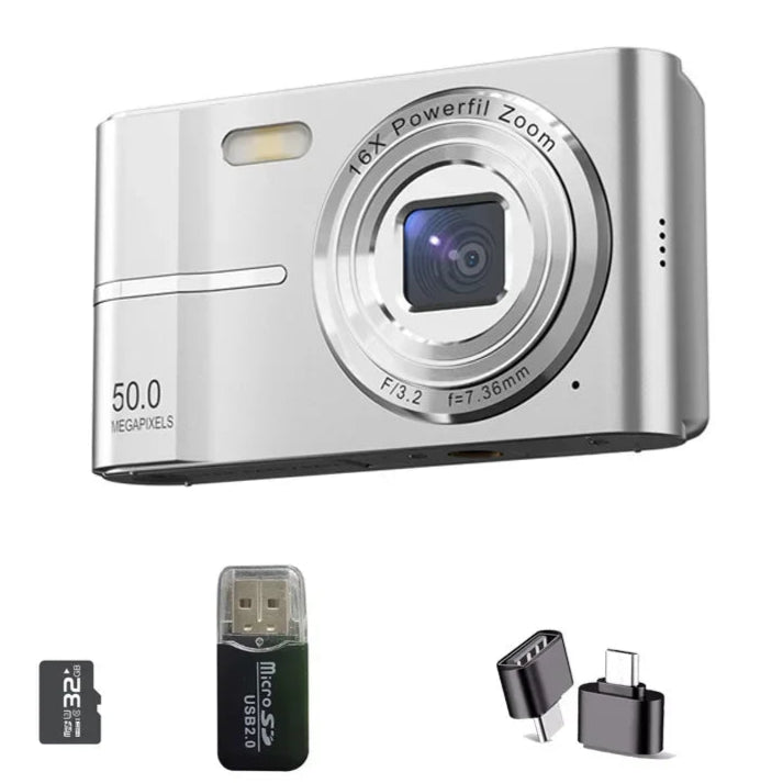 XIAOMI 4K Digital Camera 50MP 16X Zoom Outdoor Anti-Shake Video Recorder Waterproof Shockproof