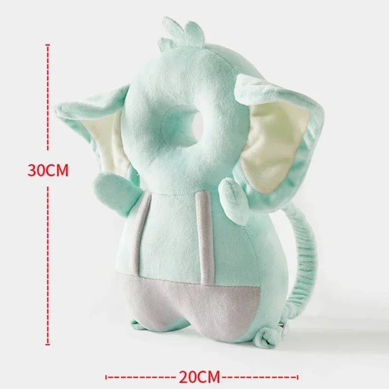 Toddler Baby Head Protector Safety Cushion Anti-Fall Cartoon Durable Pillow Infant 1-3 Years Old