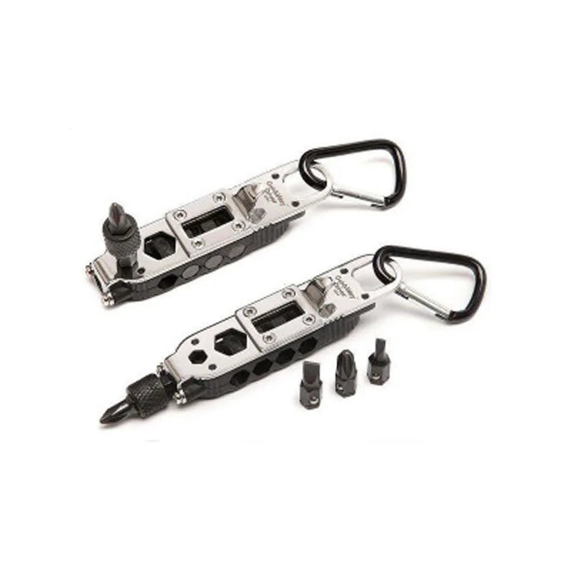 Mini Portable Multifunctional Screwdriver Keychain – Stainless Steel Camping Tool for EDC Survival