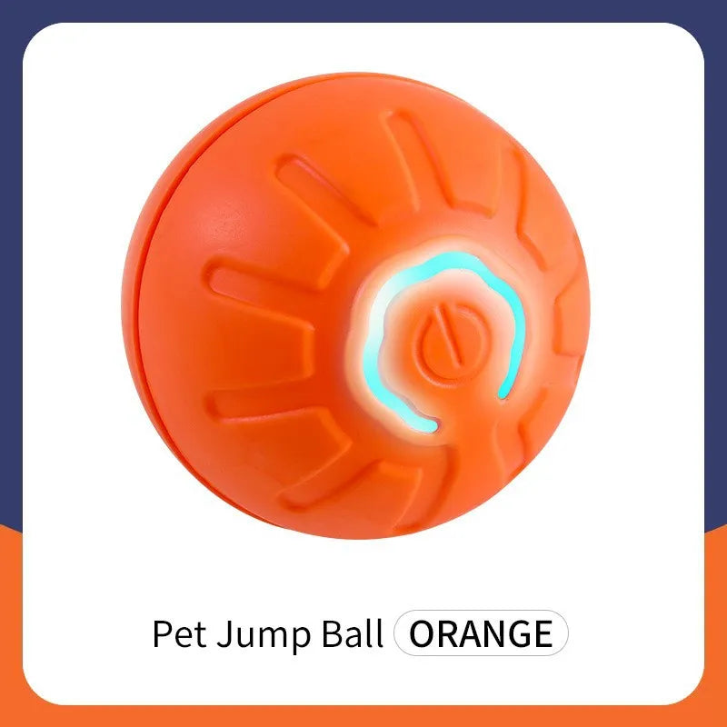 Smart Toy Ball – USB Rechargeable Interactive Bouncing Ball for Dogs & Cats, Durable & Safe