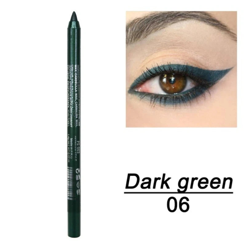 Waterproof Silkworm Pearlescent Eyeshadow & Eyeliner Pen | High Gloss Gel Pen
