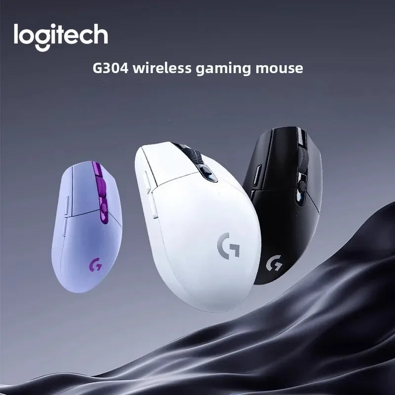 LOGITECH G304/G305 LIGHTSPEED Wireless Gaming Mouse HERO 12K Sensor 12000DPI 6 Programmable Buttons