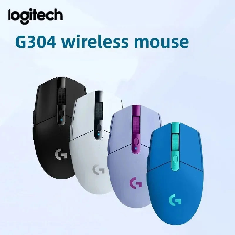 LOGITECH G304/G305 LIGHTSPEED Wireless Gaming Mouse HERO 12K Sensor 12000DPI 6 Programmable Buttons