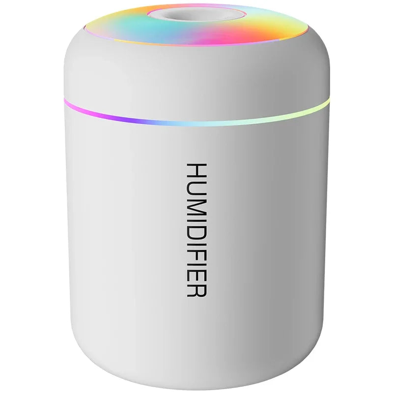 180Ml Mini Air Humidifier – Usb Aroma Diffuser & Mist Maker for Home, Car & Bedroom