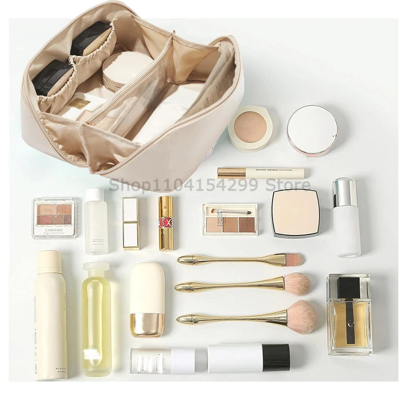 Makeup Organizer Female Toiletry Kit Bag Make Up Case Storage Pouch Luxury Lady Box Cosmetic Bag