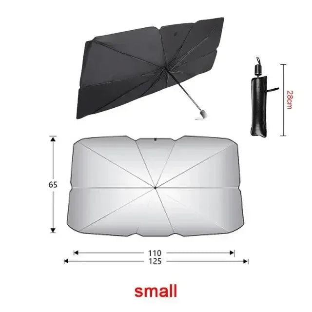 Car Sunshade Umbrella Folding Auto Windshield Parasol UV Protection Heat Reflective Sun Shade