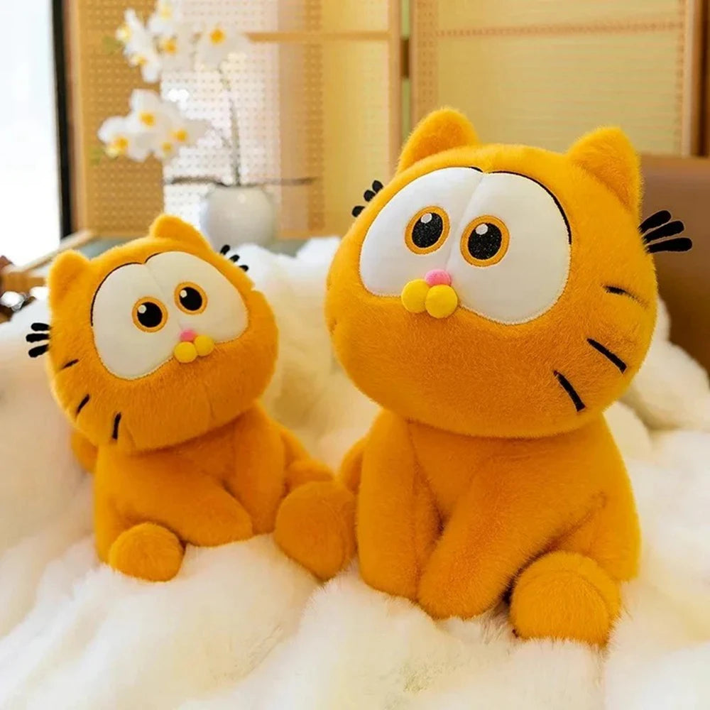 GARFIELD Plush Doll Kawaii Stuffed Cat Toy Cute Cartoon Anime Plushie Decoration Gift for Kids