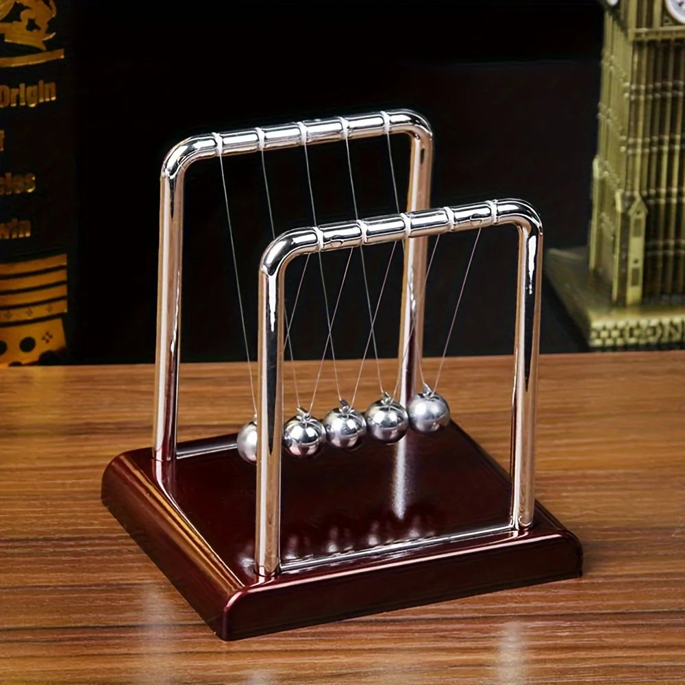 Magnetic levitation chaos pendulum physics desk gadget home office decor science gift for adults
