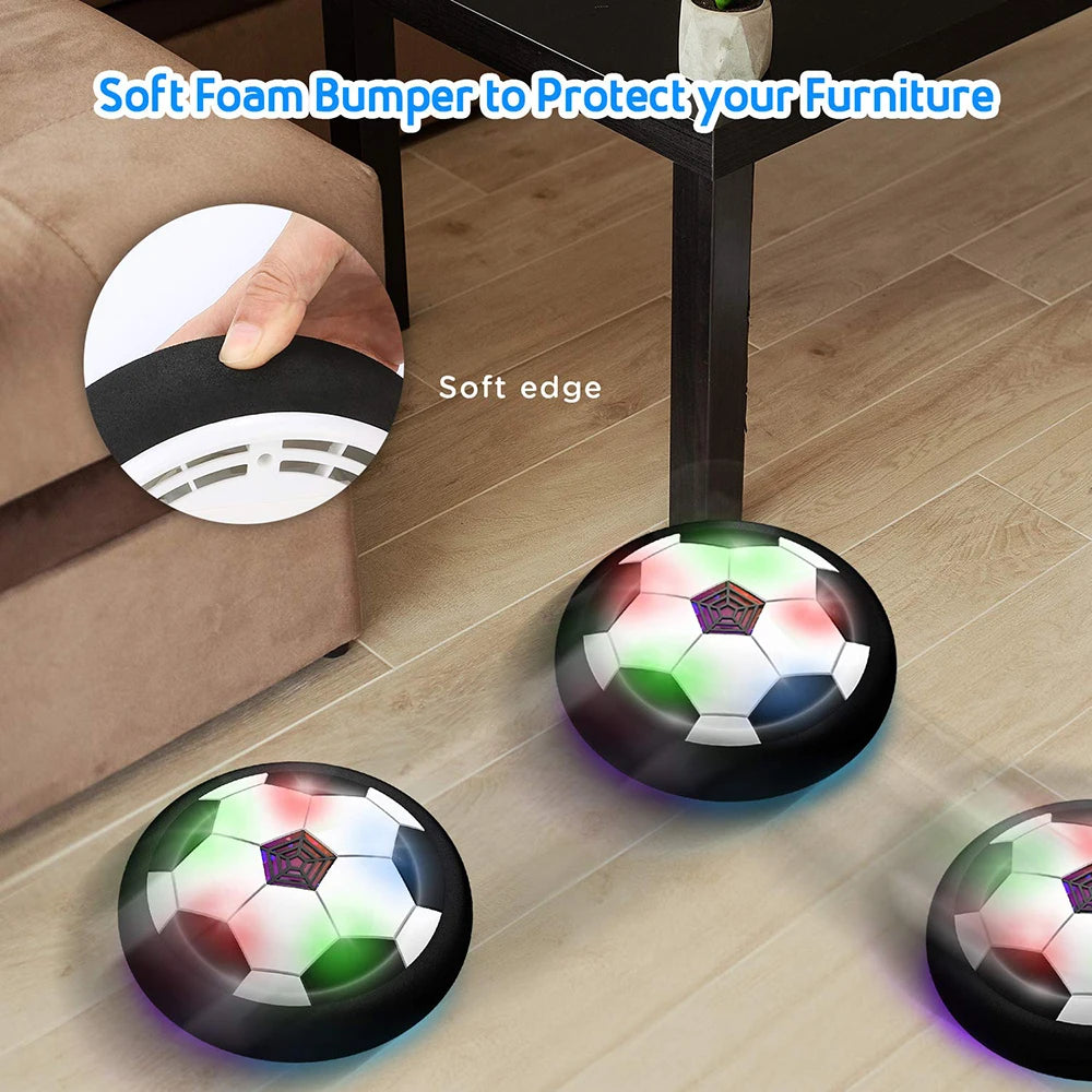Hover Soccer Ball Toys for Children – Electric Floating Football with LED Light & Music Game