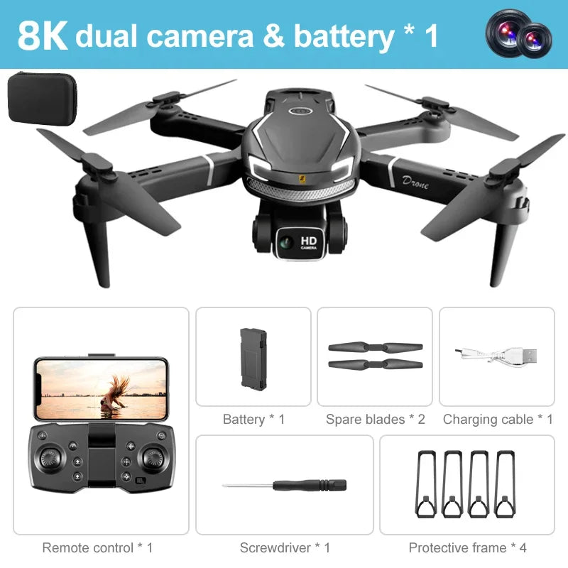 XIAOMI Mijia V88 8K Drone – 5G HD Dual Camera, 15000M Range, Foldable Quadcopter with GPS & EIS