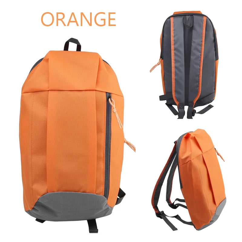 Outdoor Sports Backpack Small Gym Bag OXFORD Cloth Lightweight Waterproof Travel Rucksack Unisex