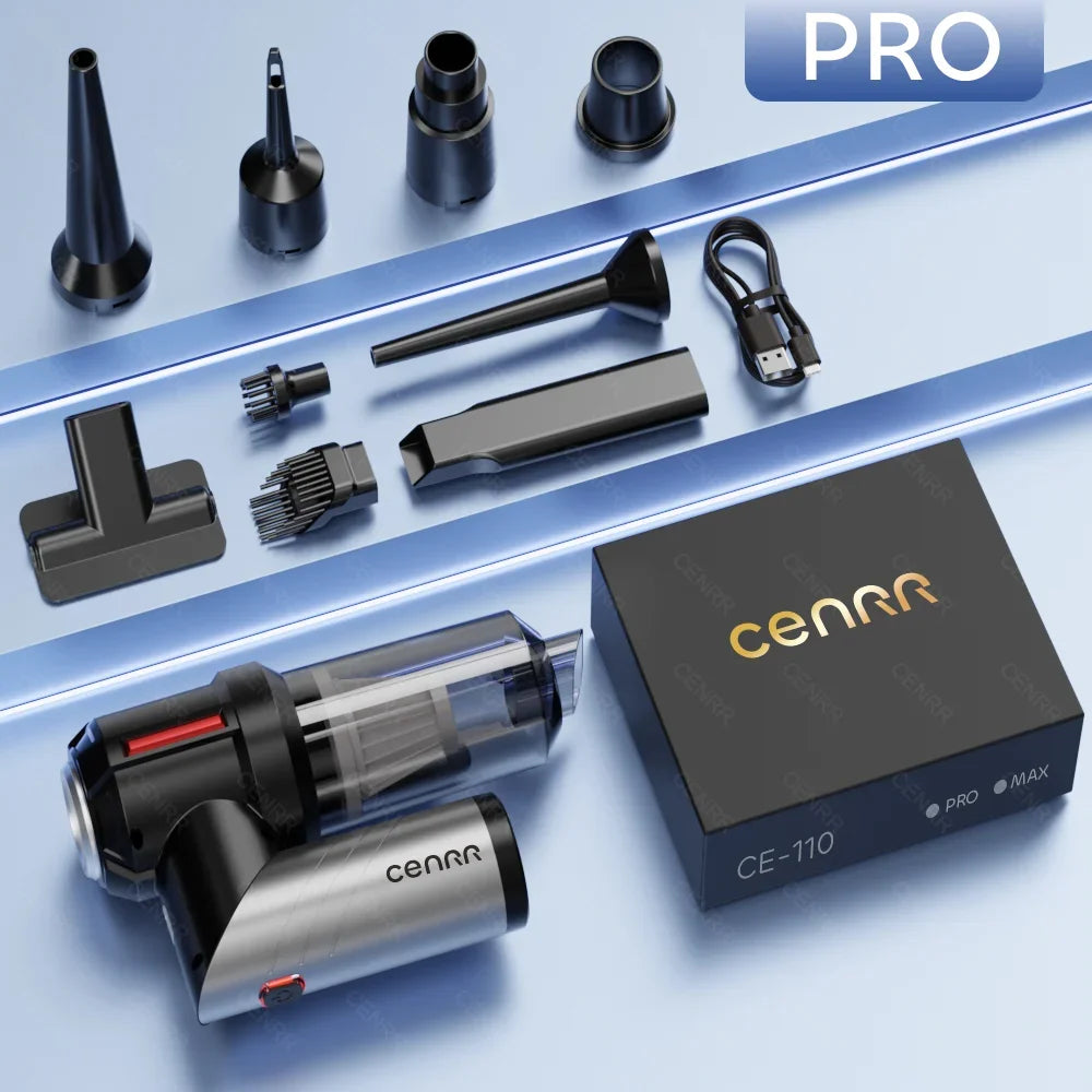 High Pressure Cordless Car Vacuum Cleaner – Portable Handheld Mini Vacuum Cleaner, Strong Suction