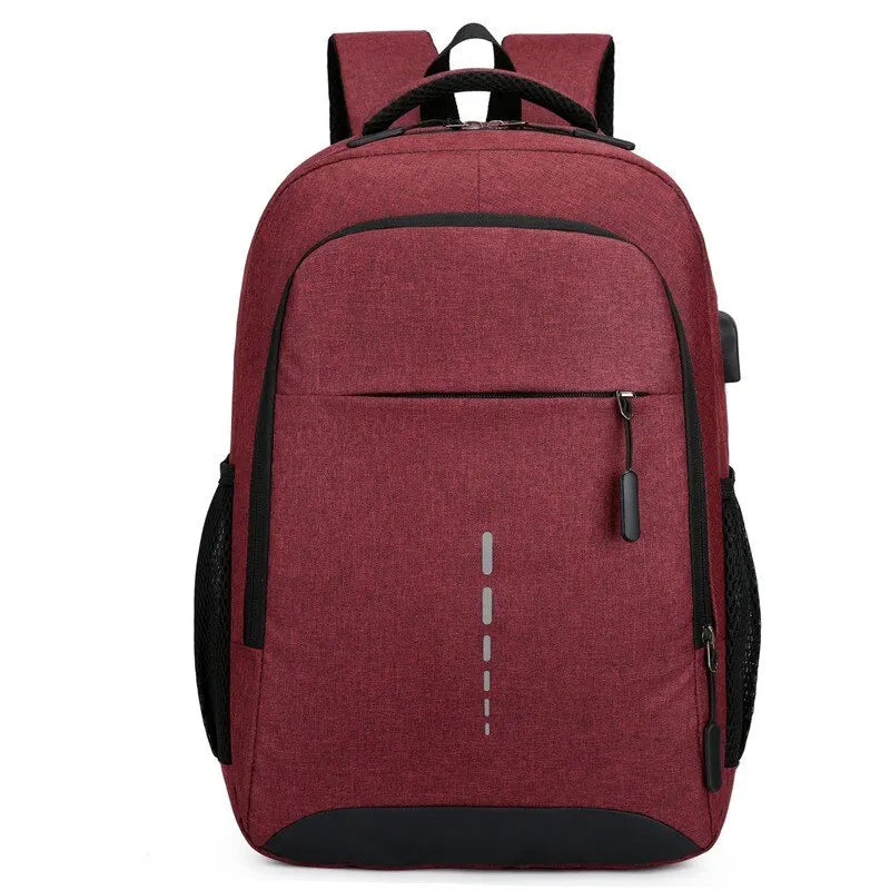 Unisex Large Capacity Fashion Backpack – Travel Laptop School Bag for Men & Women Students