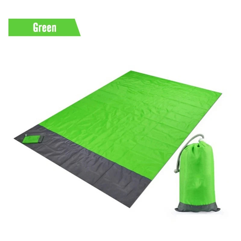 Waterproof Extra Large Beach Mat – Outdoor Camping, Sand-Free, Folding, Lightweight Picnic Blanket