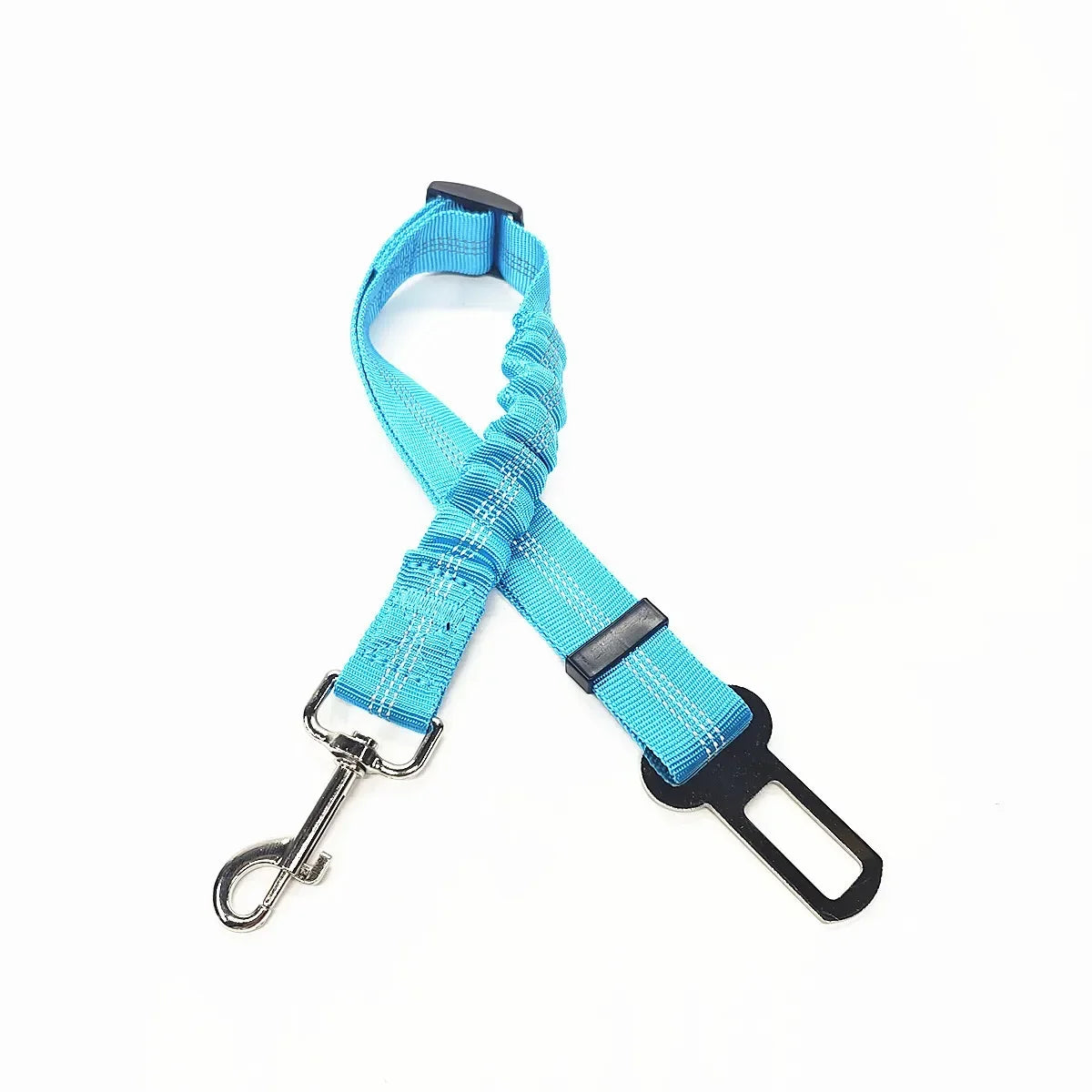 Adjustable Pet Car Seat Belt for Dogs & Cats, Safety Harness Lead Clip Vehicle Seatbelt