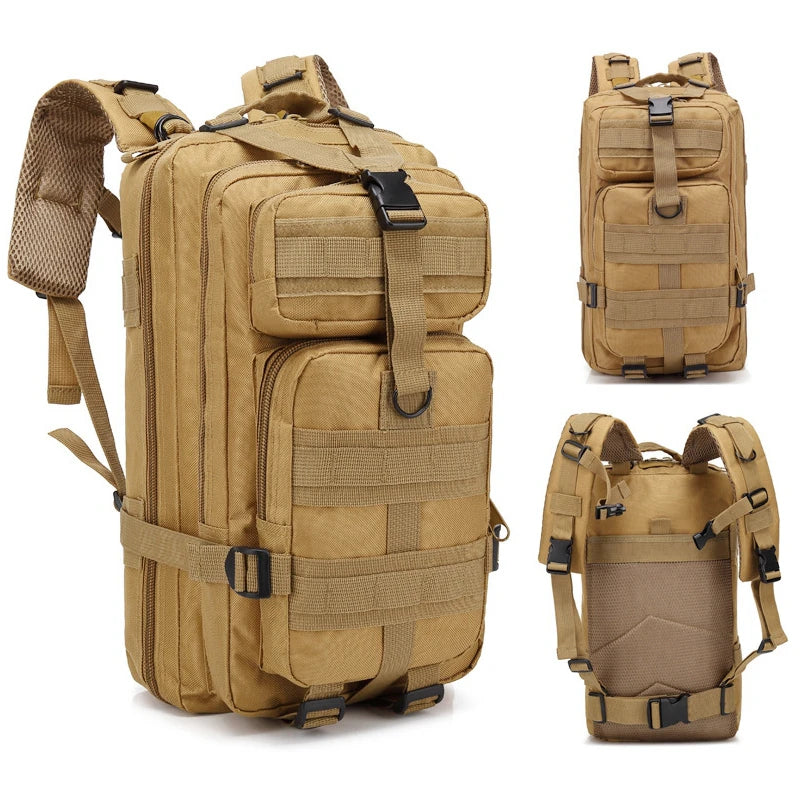 Classic Tactical Backpack 30L Camouflage Outdoor Hiking Camping Fishing Hunting Bag