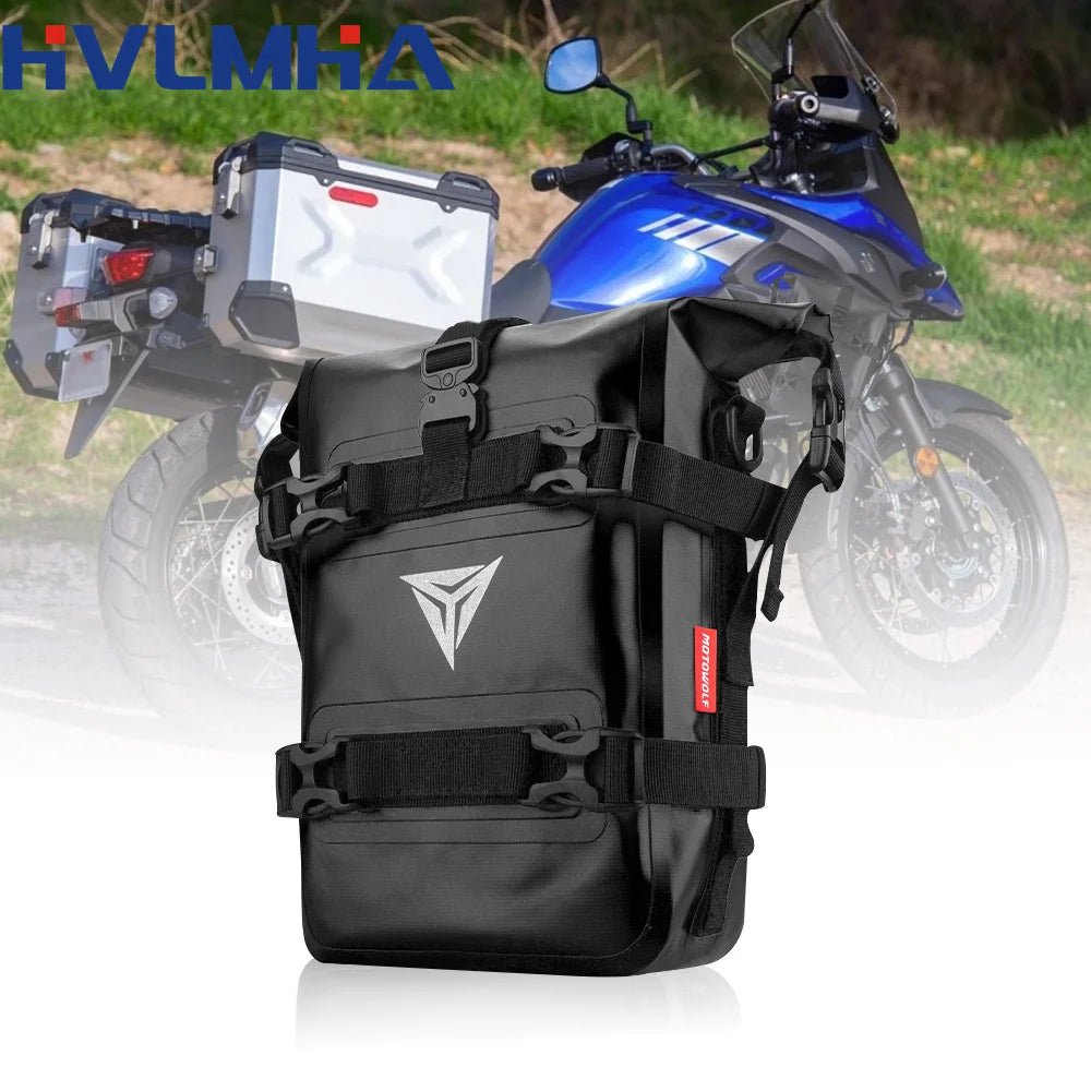Waterproof Motorcycle Crash Bar Bags for BMW R1200GS R1250GS ADV Honda NC750X CB500X Durable Storage