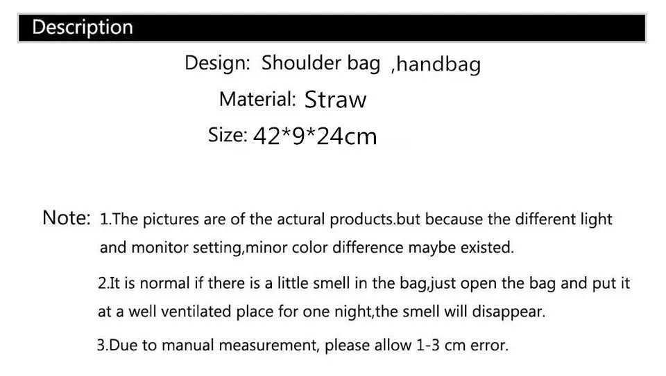 Moon-Shaped Handmade Straw Beach Bag – Boho Chic Summer Tote Handbag for Women & Holiday Travel