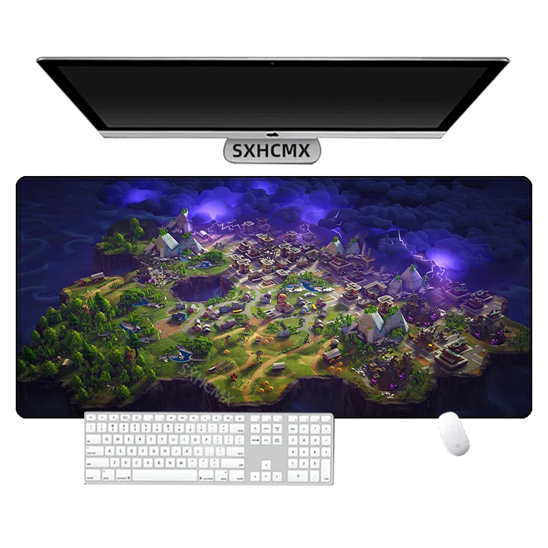 Fortnite Anime Gaming Desk Mat Mouse Pad Extended Non-Slip Waterproof PC Keyboard Mat