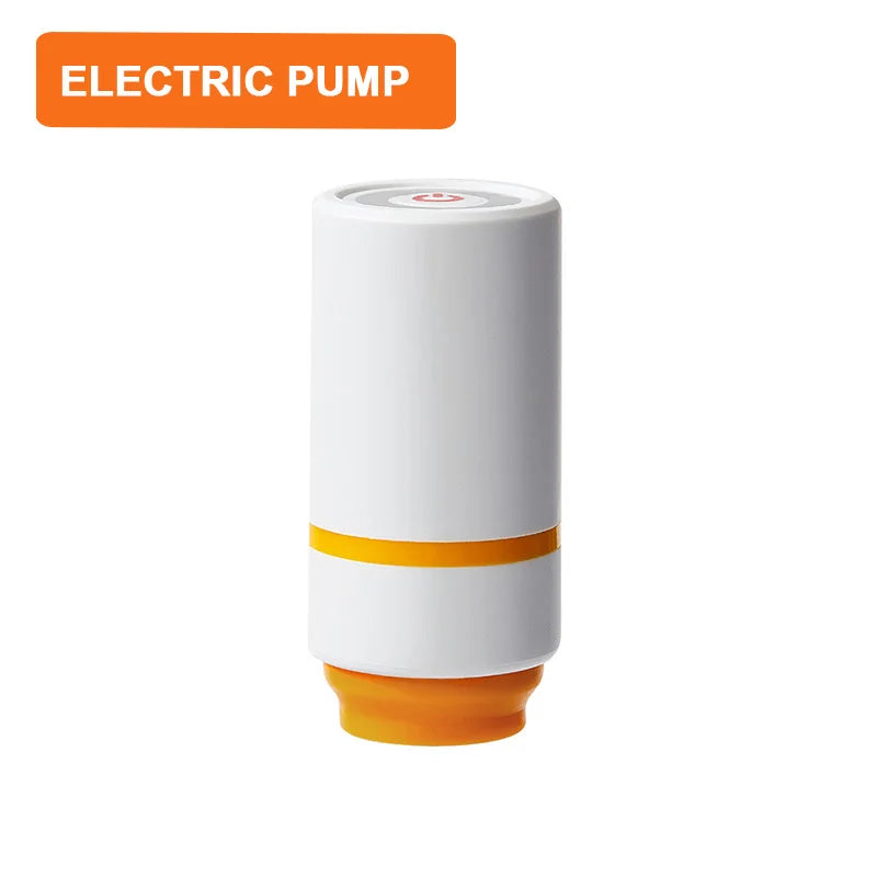 Vacuum Sealed Food Storage Container Airtight Moisture Proof Electric Jar for Dry Foods Pantry