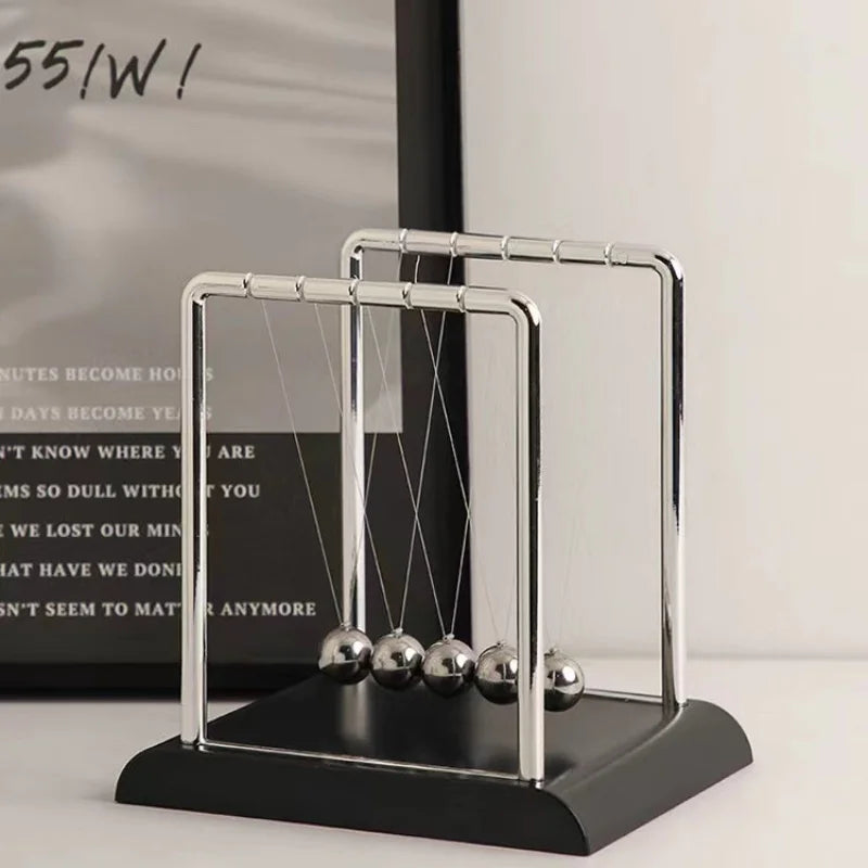 Magnetic levitation chaos pendulum physics desk gadget home office decor science gift for adults
