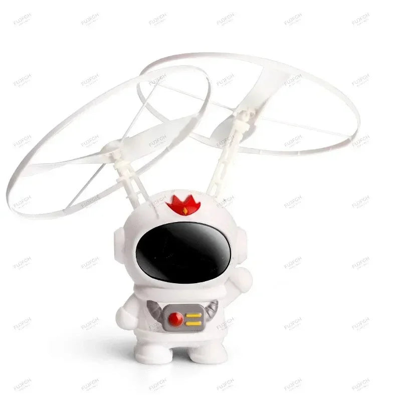 Levitating Luminous Flying Robot Astronaut Hand-Controlled Drone Toy for Kids