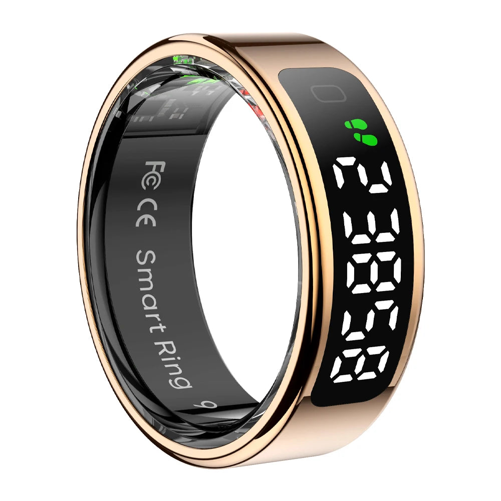 COLMI R12 Smart Ring with Touch Display, Health Tracking, Wireless Charging & 5ATM Waterproof