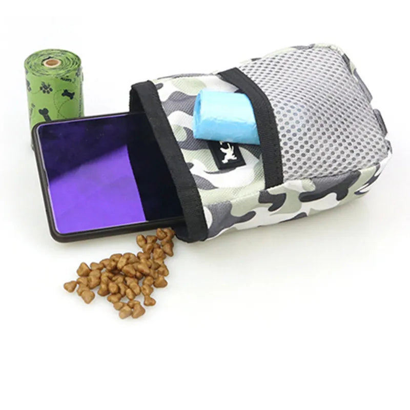 Pet Dog Training Treat Pouch Waist Snack Bag for Puppy Rewards, Obedience, Agility & Daily Walks