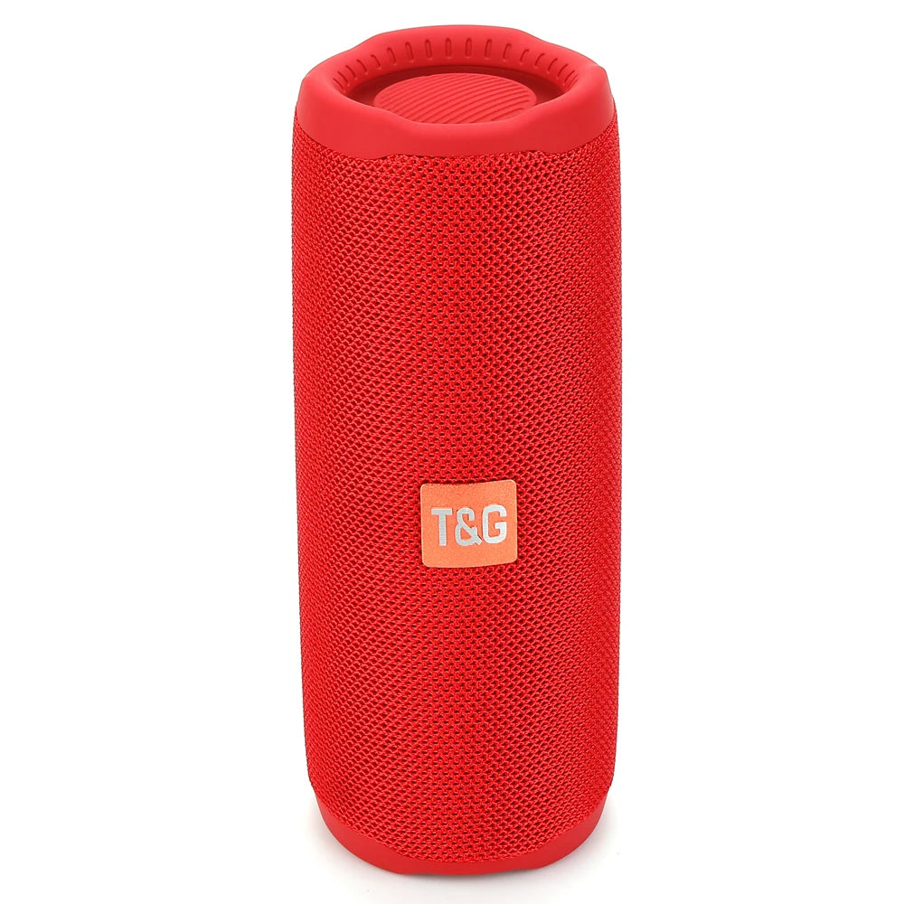 TG365 Bluetooth Speaker – Dual Bass, Wireless Subwoofer, Waterproof, LED, Outdoor Boombox with FM & AUX