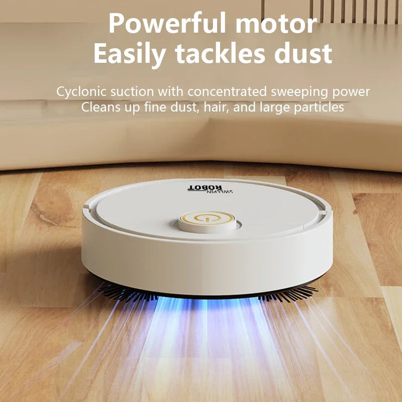 6000Pa Smart Robot Vacuum Cleaner with Mop – Pet Hair Removal, Quiet Multi-Surface Floor Cleaning