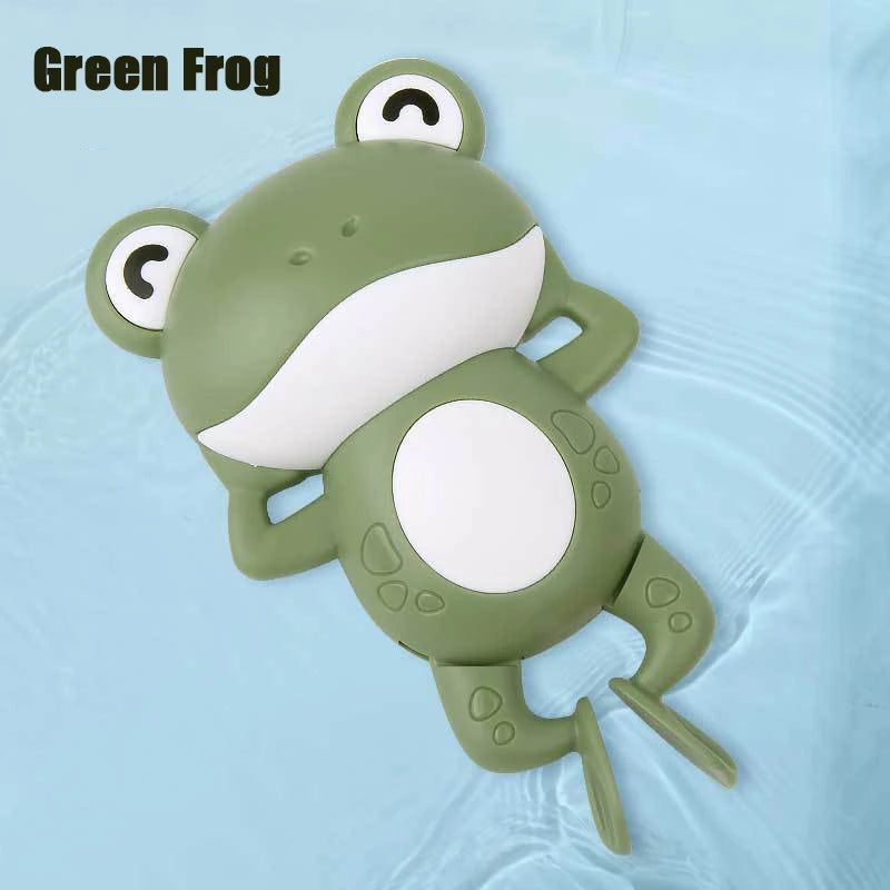 Baby Bath Toys Swimming Turtle Whale Clockwork Water Toys for Kids Bath Pool Beach Play