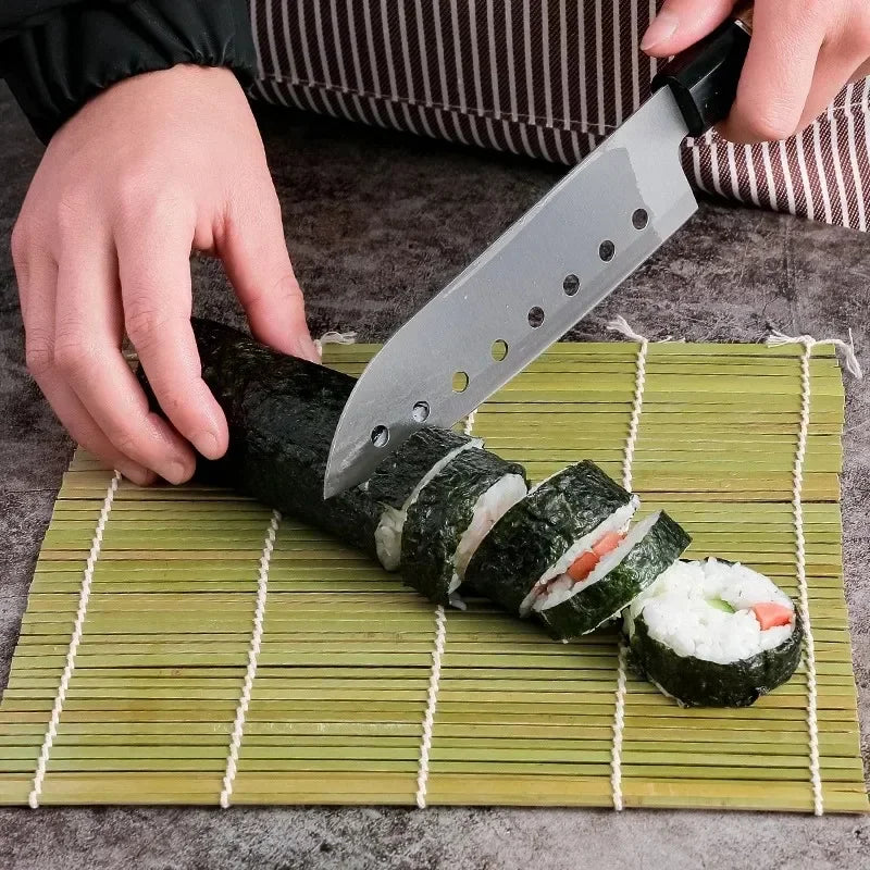 DIY Cylinder Sushi Making Machine Quick Sushi Bazooka Rice Roll & Onigiri Mold for Home Kitchens Set