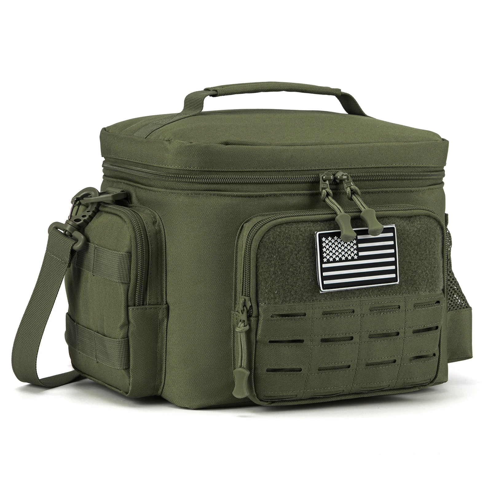 Tactical Lunch Box for Men/Women Outdoor Heavy Duty Insulated Thermal Cooler Bag Work Picnic Camping
