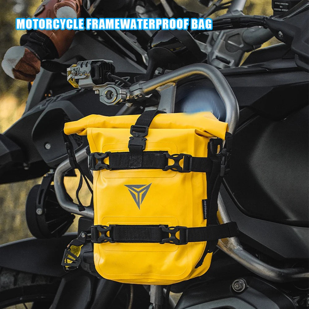 Waterproof Motorcycle Crash Bar Bags for BMW R1200GS R1250GS ADV Honda NC750X CB500X Durable Storage