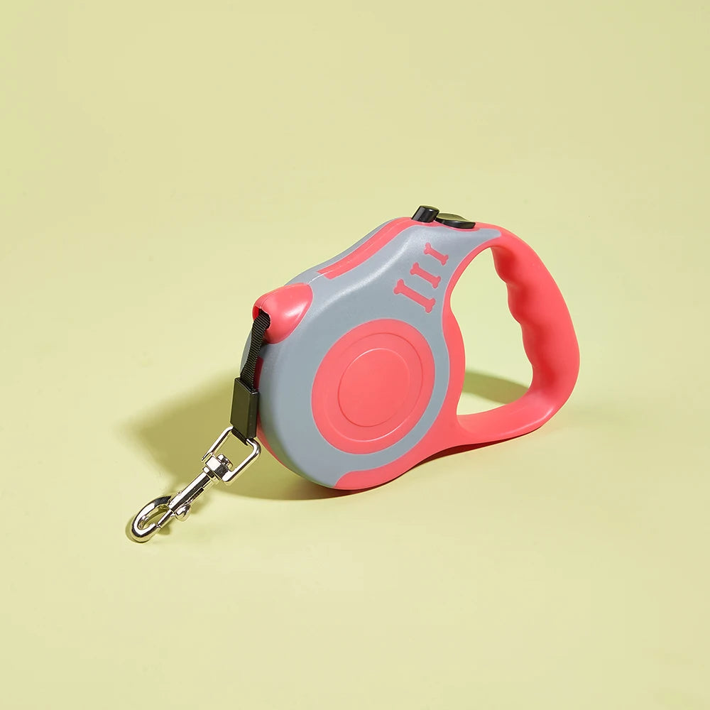 HOLAPET Retractable Dog Leash 3M/5M for Small Dogs & Cats Durable Nylon Lead for Walking & Travel