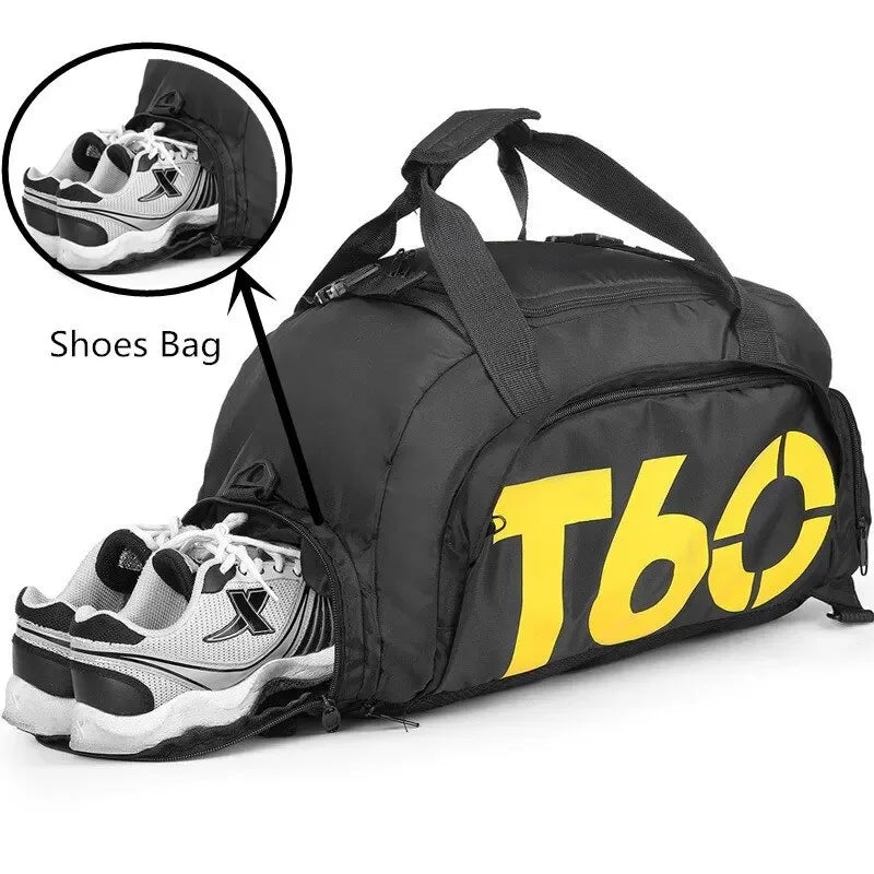 Waterproof Gym Bag Ultralight Nylon Sports Travel Backpack for Men Women Fitness Yoga