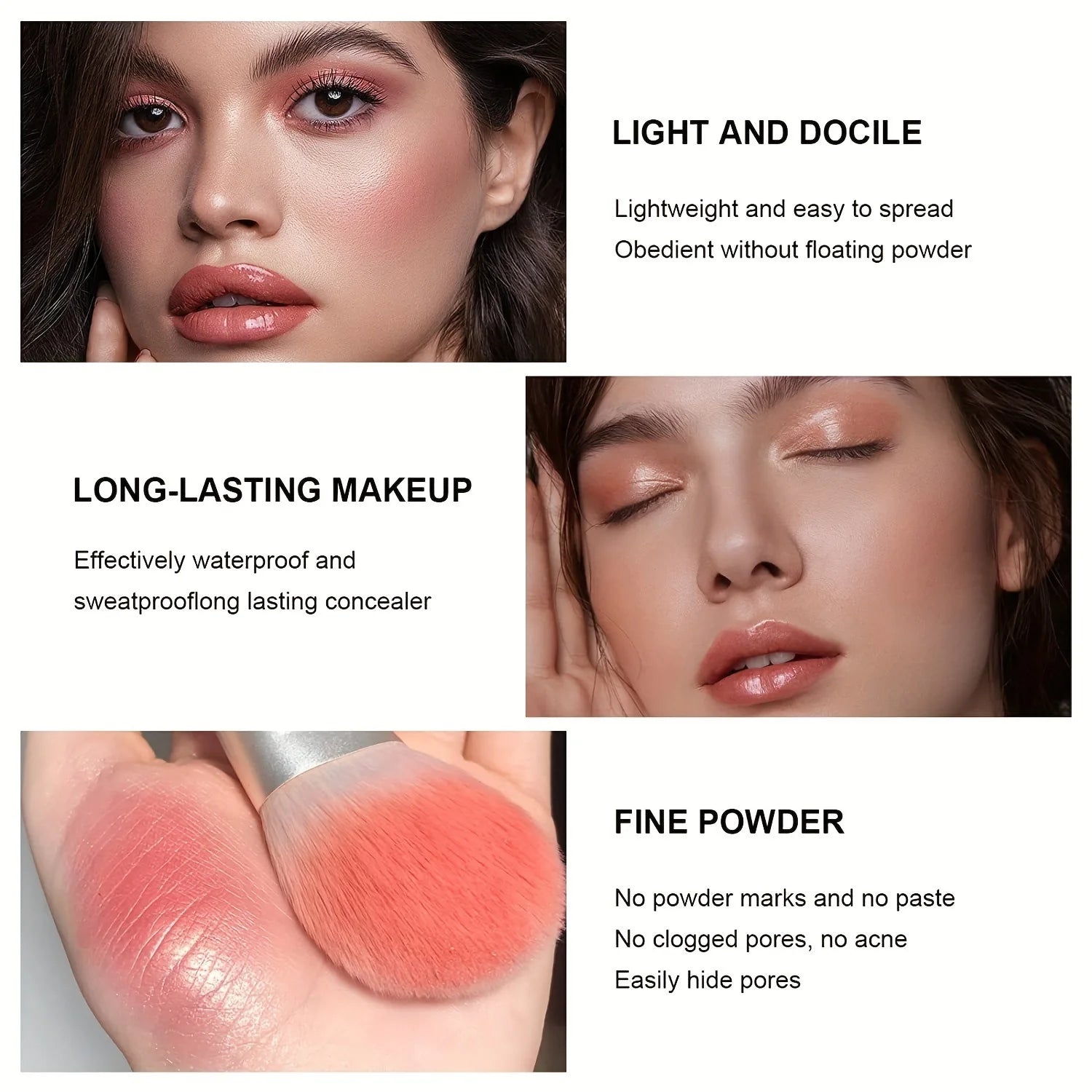 12-Color Cream Blush & Highlighter Palette | Contour, Concealer, and Blusher in Iron Box
