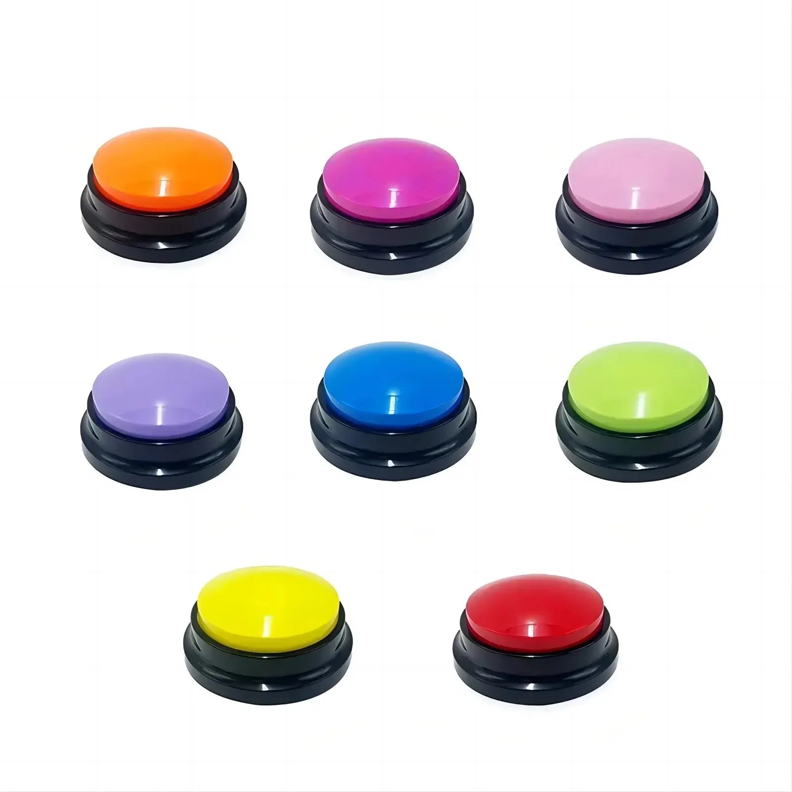 Dog Communication Buttons Voice Recorder for Training & Talking Pets with 30s Custom Playback